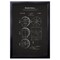 12" x 16" Basketball Patent 2 Framed Wall Art, Contemporary Home Décor, Glass Facing and Hanging Hardware Included
